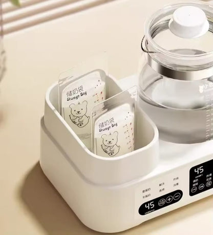 1.3L Full Glass 2-in-1 Baby Feeding Station – Sterilise, Warm & Mix
