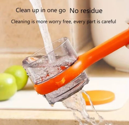 Vegetable Peeler with Built-in Catch Cup