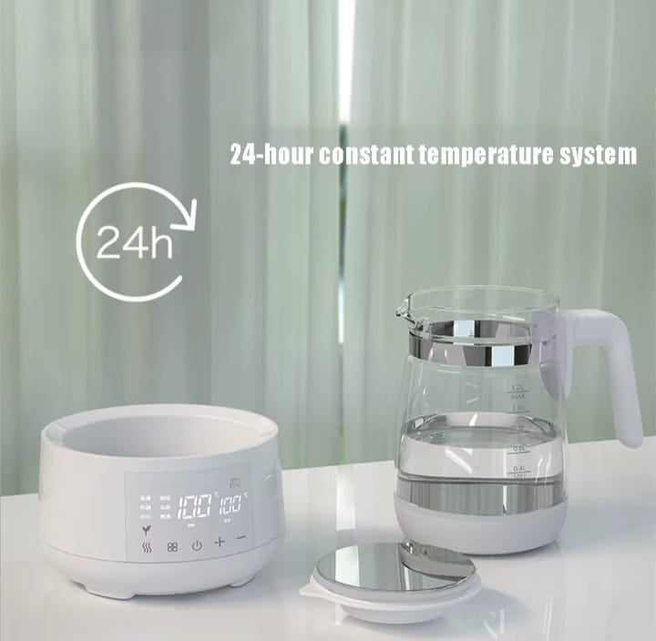 1.2L Smart Baby Kettle – 24-Hour Thermostatic Milk Warmer