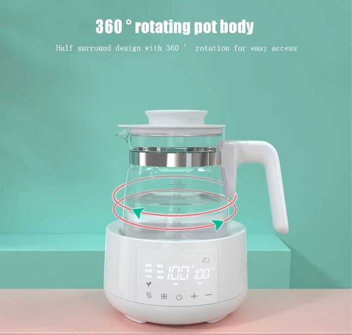 1.2L Smart Baby Kettle – 24-Hour Thermostatic Milk Warmer
