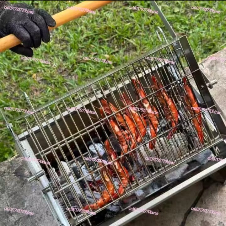 180° Double-Flip BBQ Grill – 2-in-1 Braai & Fire Pit