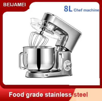 8L Professional Stand Mixer – 10-Speed Chef Machine