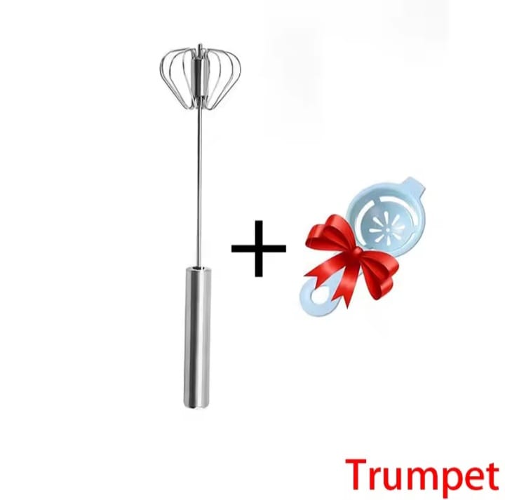 3-Piece Stainless Steel Hand Whisk Set – Long, Medium & Short