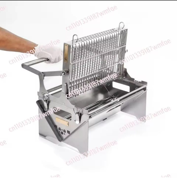 SKJ-017 Gas & Charcoal Outdoor Flip Grill System – Professional Braai Station