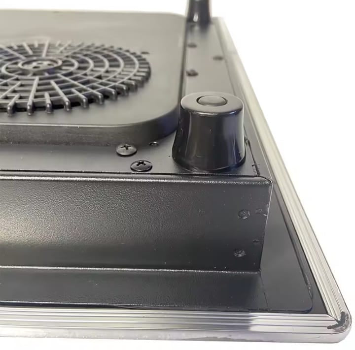 2-in-1 Dual Induction & Infrared Ceramic Hob – Built-In Touch Glass Cooktop