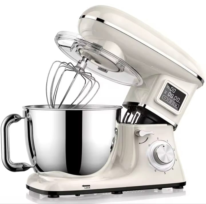 1500W Smart Stand Mixer – 6.5L Kitchen Mixer with LED Display
