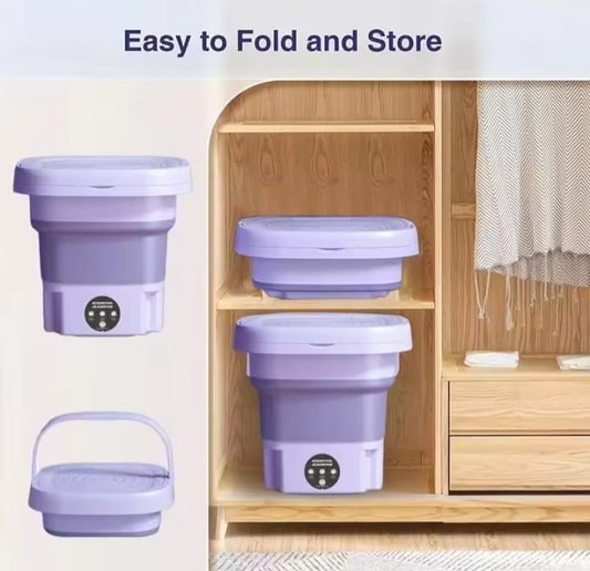 Foldable Mini Washing Machine – Premium Large Capacity