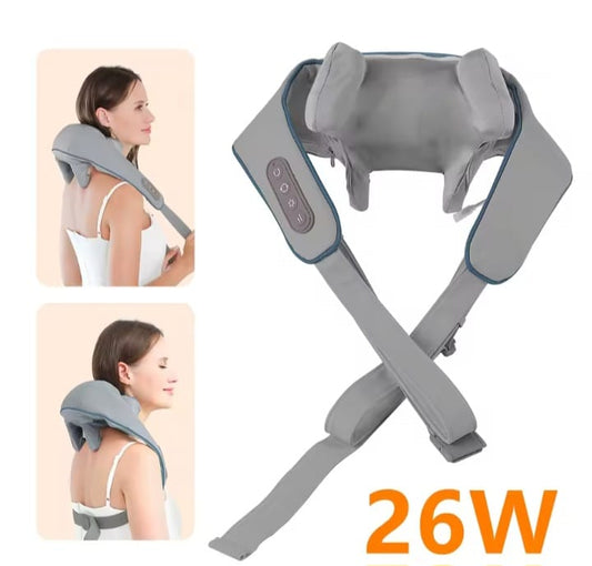 Shoulder & Neck Massager – 20W Shiatsu Wrap